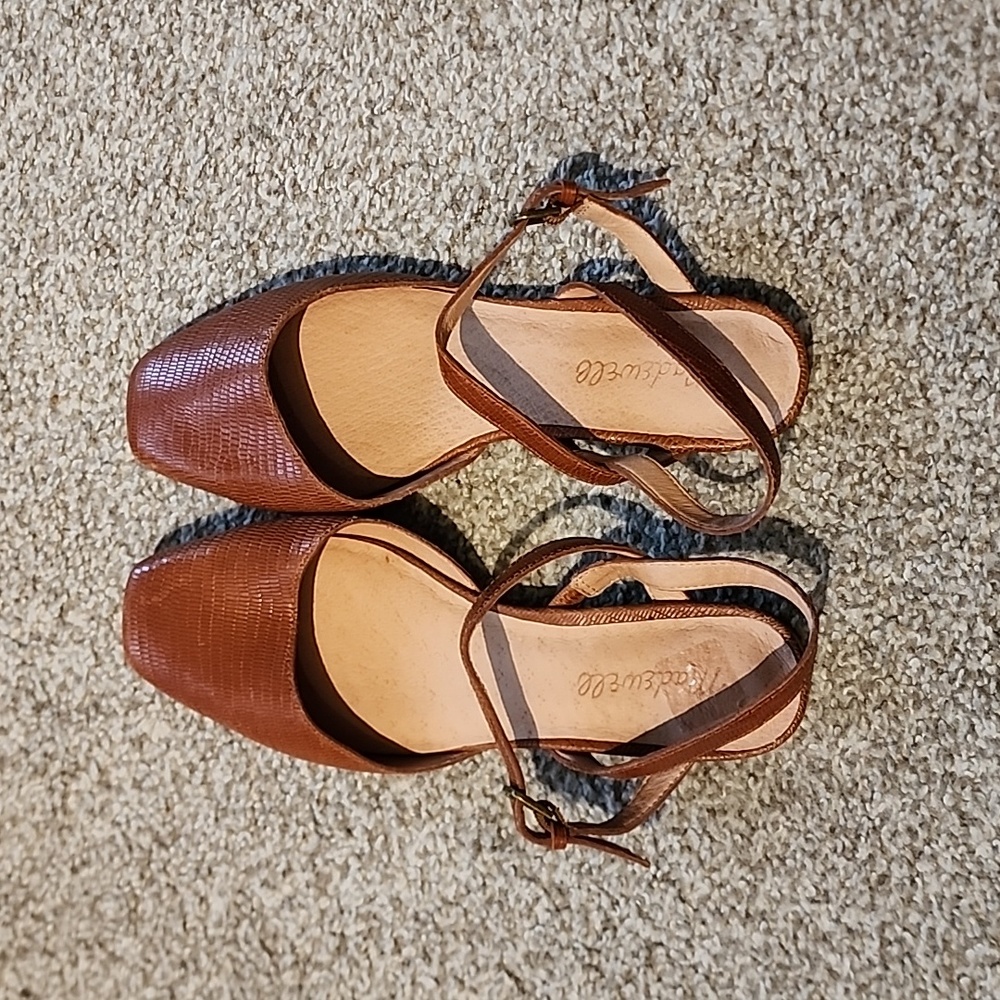 Women's Madewell slingback shoes - size 7